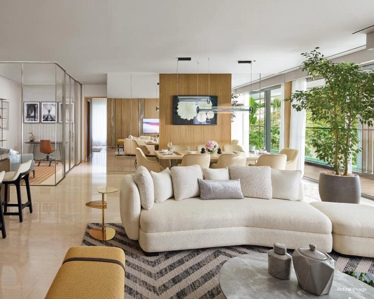 Oberoi Realty Three Sixty North Gurgaon Living Room