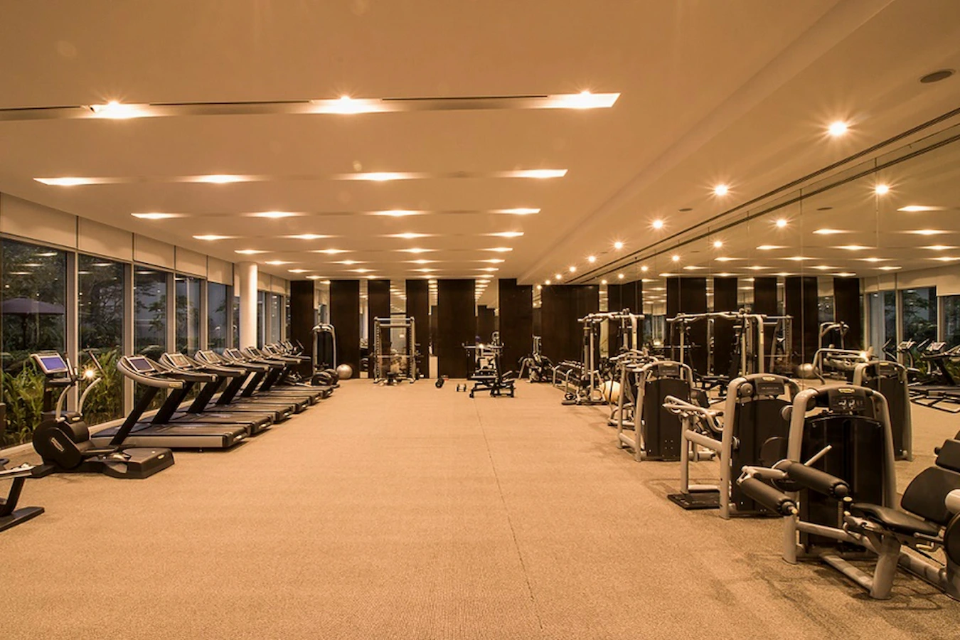 Fitness Center at Oberoi Realty Three Sixty North Gurgaon Fitness Center at Oberoi Realty Three Sixty North Gurgaon